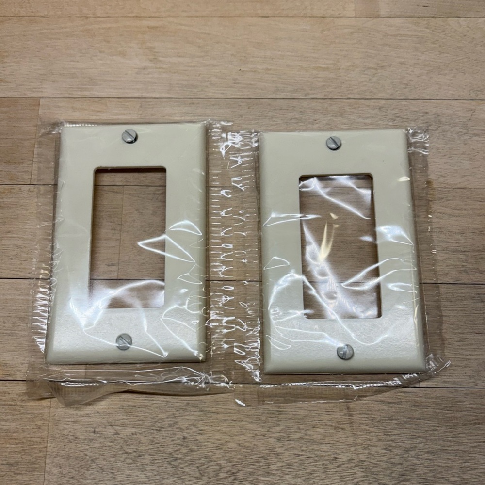 Almond Color Switch Covers Set - Picture 3 of 6